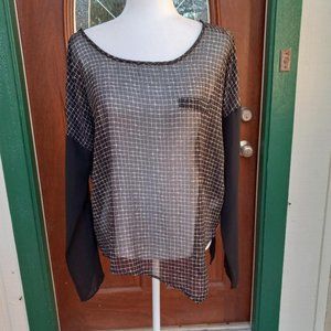 Vintage Havana Black/Brown Top Size L